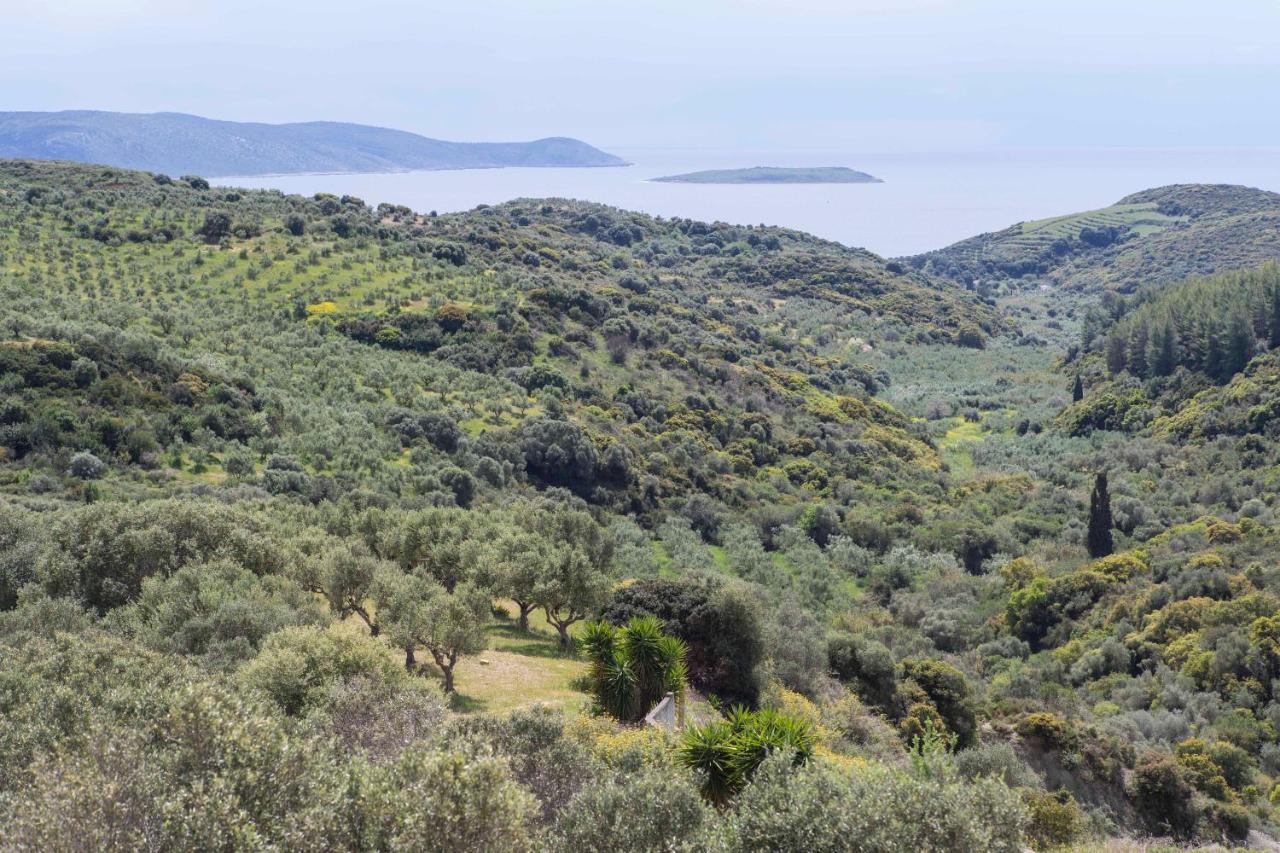Afentiko Pigadi Villa Methone Buitenkant foto