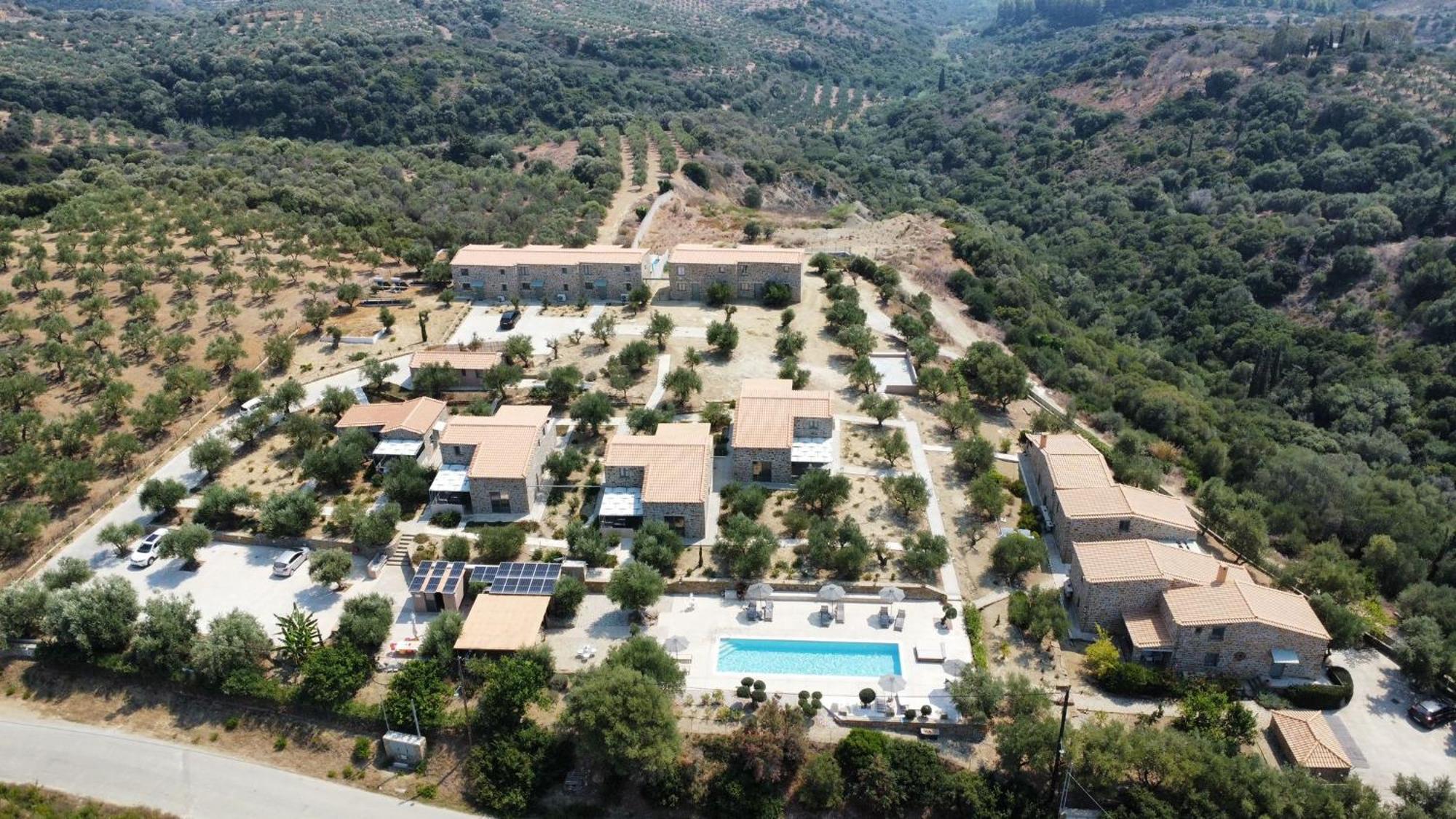 Afentiko Pigadi Villa Methone Buitenkant foto